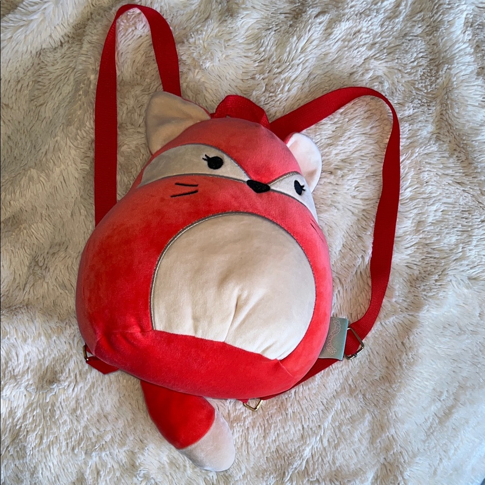 Squishmallows Red Fox Kids Backpack